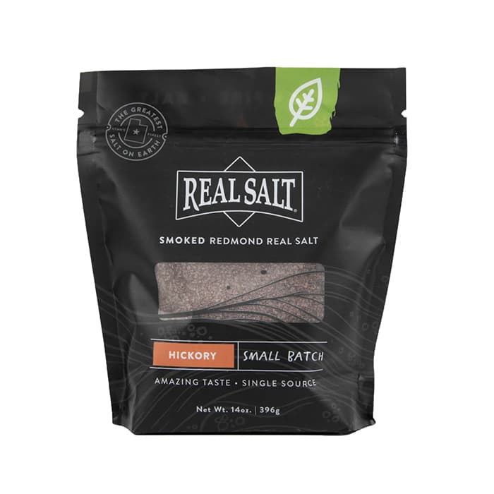 Hickory Rökigt Salt Påse 397 g – från Redmond Real Salt – 295 kr – hos Bodystore