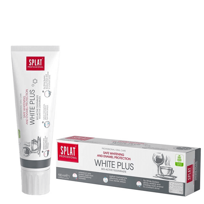 Tandkräm White Plus 100 g – från Splat – 41 kr – hos Bodystore