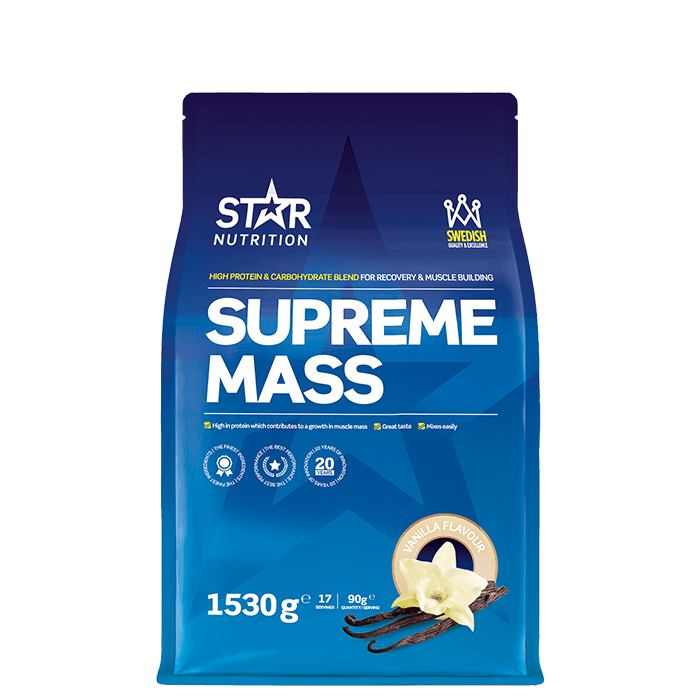 Supreme Mass Gainer 1,53 kg – från Star Nutrition – 259 kr – hos Bodystore