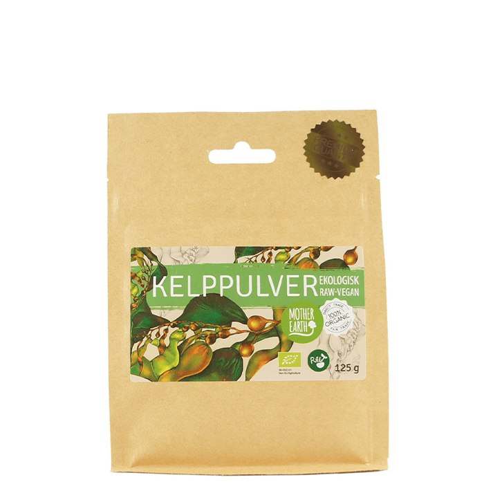 Kelppulver Raw Ekologisk 125 g – från Mother Earth – 79 kr – hos Bodystore