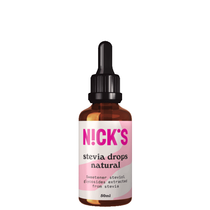 Steviadroppar 50 ml – från Nicks – 69 kr – hos Bodystore