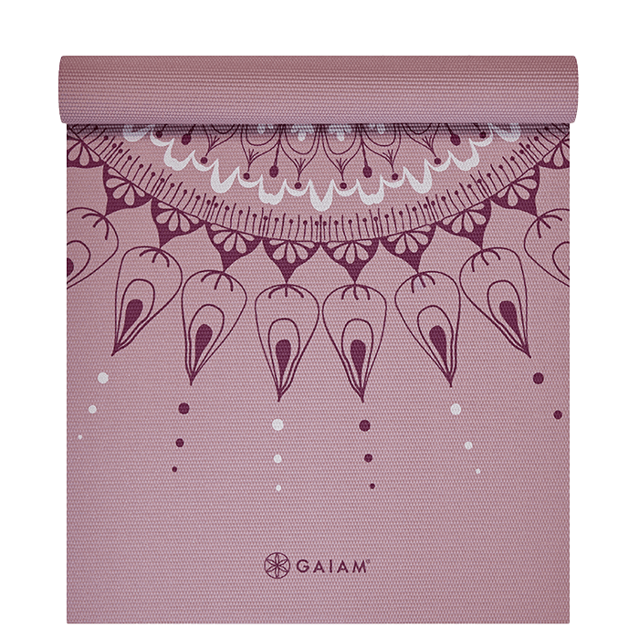 Gaiam Here & Now Dusty Rose 4mm – från Gaiam – 399 kr – hos Bodystore