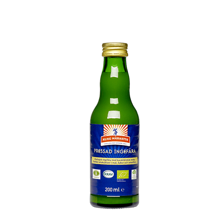 Pressad Ingefära 200 ml – från Kung Markatta – 65 kr – hos Bodystore