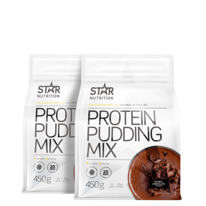 2 x Proteinpudding 450 g från Star Nutrition – köp hos Bodystore