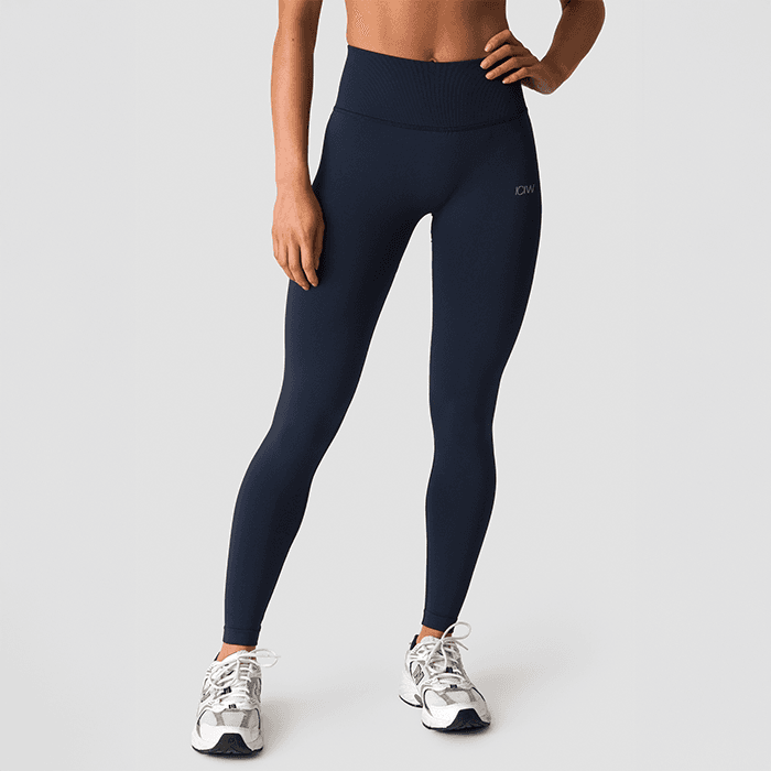 Define Seamless V-Shape Tights Blå – från ICANIWILL – 699 kr – hos Bodystore