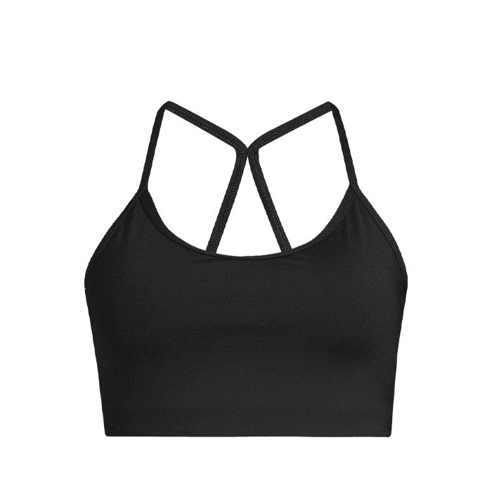 Sleek Strappy Sports Bra, Black – från Casall Sportswear – 499 kr – hos Bodystore