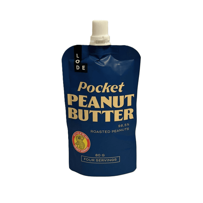 Lode Pocket Peanut Butter 80 g – från Lode – 39 kr – hos Bodystore