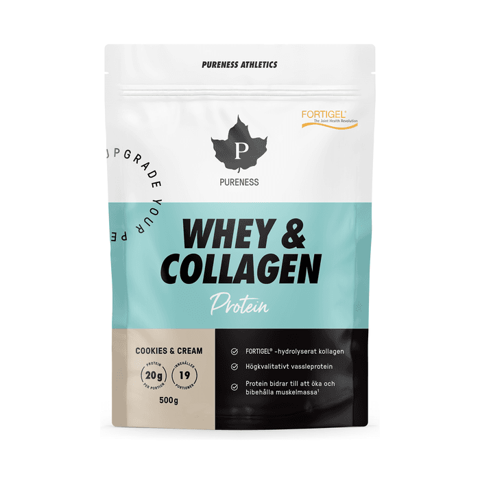 Athletics Whey & Collagen 500 g – från Pureness – 274 kr – hos Bodystore