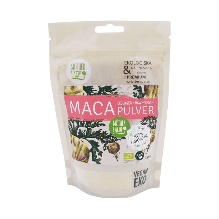 Macapulver Premium RAW & Ekologiskt 250g – från Mother Earth – 94 kr – hos Bodystore