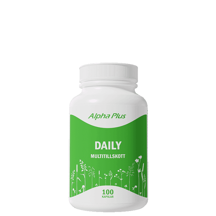 Daily Multitillskott 100 kapslar – från Alpha Plus – 169 kr – hos Bodystore
