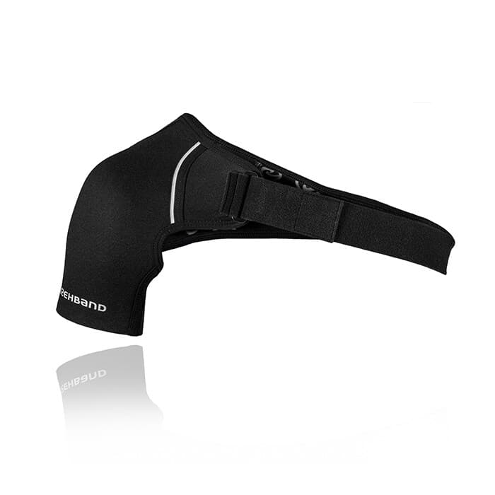 QD Shoulder Support, Left, 3mm, Black – från Rehband – 879 kr – hos Bodystore