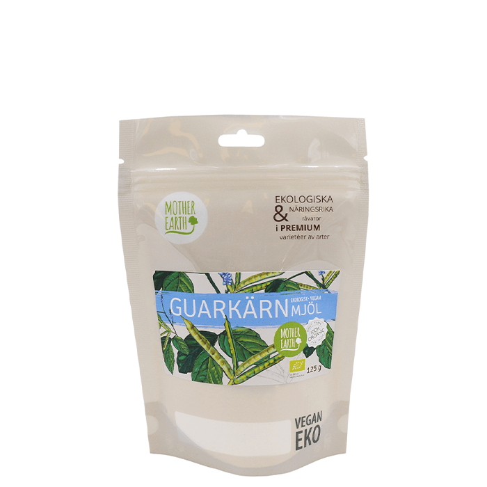 Guarkärnmjöl Ekologisk 125 g – från Mother Earth – 79 kr – hos Bodystore