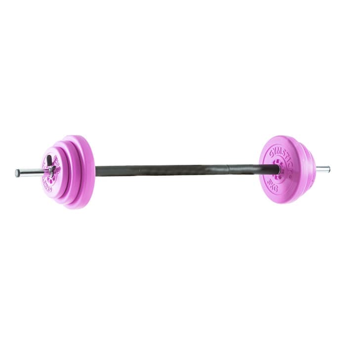 Skivstångsset Rosa 20 kg – från Gymstick – 929 kr – hos Bodystore