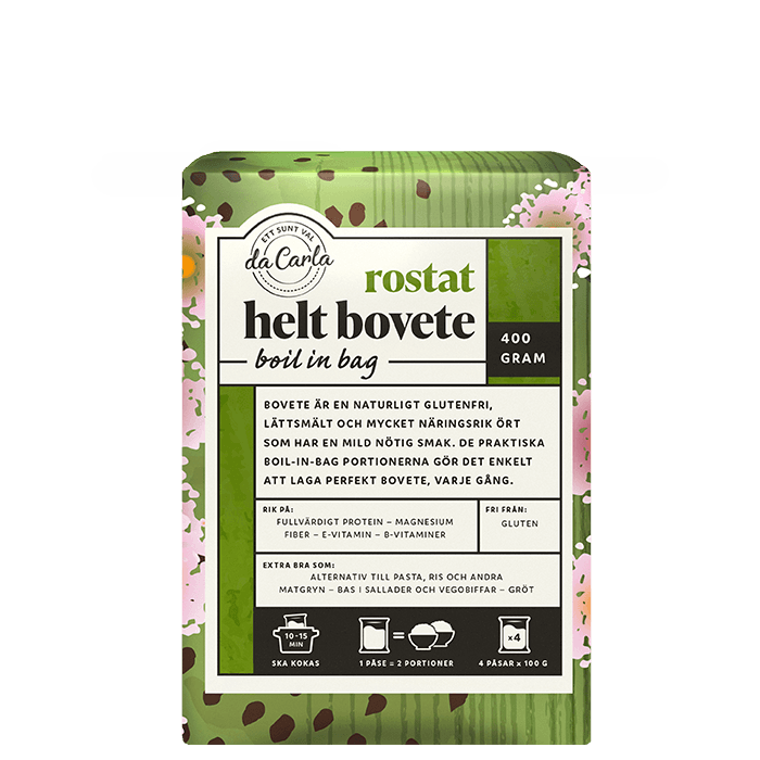 Bovete Boil in Bag 400 g – från Da Carla – 39 kr – hos Bodystore