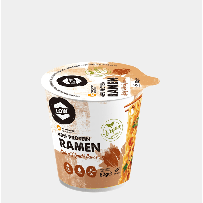 48% Protein Ramen Spicy Kimchi 62 g – från Forpro – 39 kr – hos Bodystore