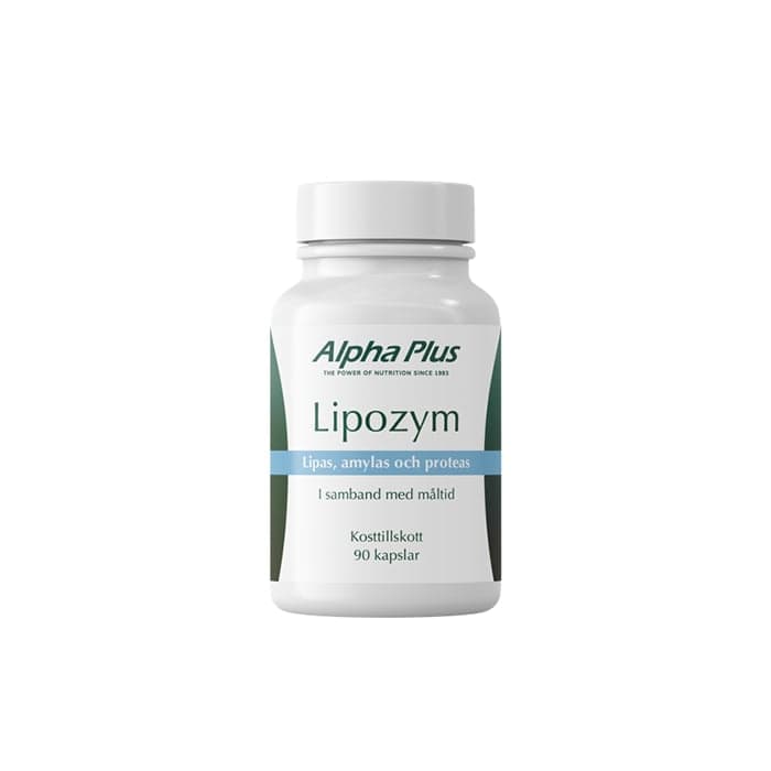 Lipozym 90 kapslar – från Alpha Plus – 225 kr – hos Bodystore