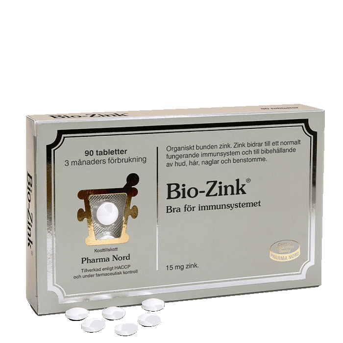 Bio-Zink 90 tabletter från Pharma Nord – köp hos Bodystore