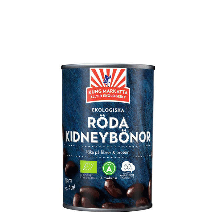 Röda Kidneybönor 400 g – från Kung Markatta – 17 kr – hos Bodystore