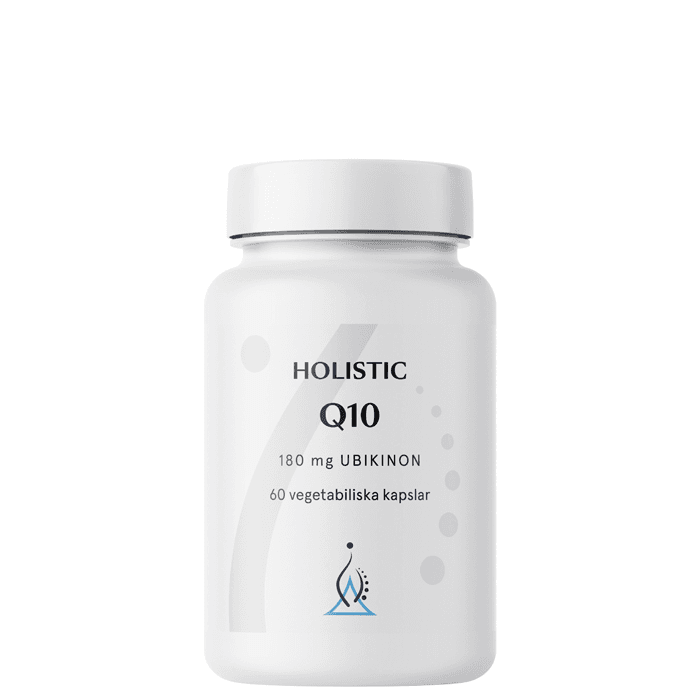 Q10 180 mg 60 kapslar – från Holistic – 245 kr – hos Bodystore