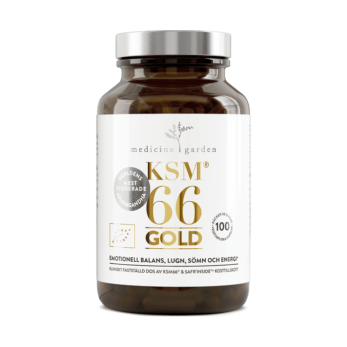 KSM66 Gold Eko 90 kapslar – från MedicineGarden – 311 kr – hos Bodystore