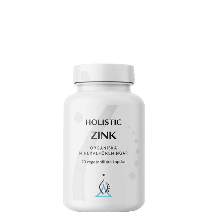 Zink 25 mg 90 kapslar – från Holistic – 104 kr – hos Bodystore
