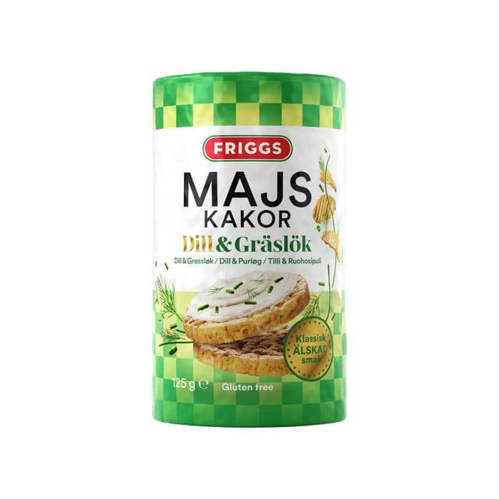 Majskakor 125 g från Friggs Health Food – köp hos Bodystore