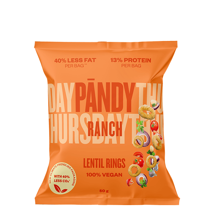 Pändy Lentil rings Ranch, 50 g – från Pandy – 15 kr – hos Bodystore