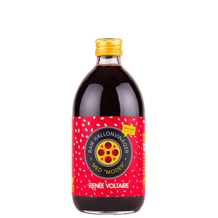 Hallonvinäger Med Moder 500 ml – från Renée Voltaire – 99 kr – hos Bodystore