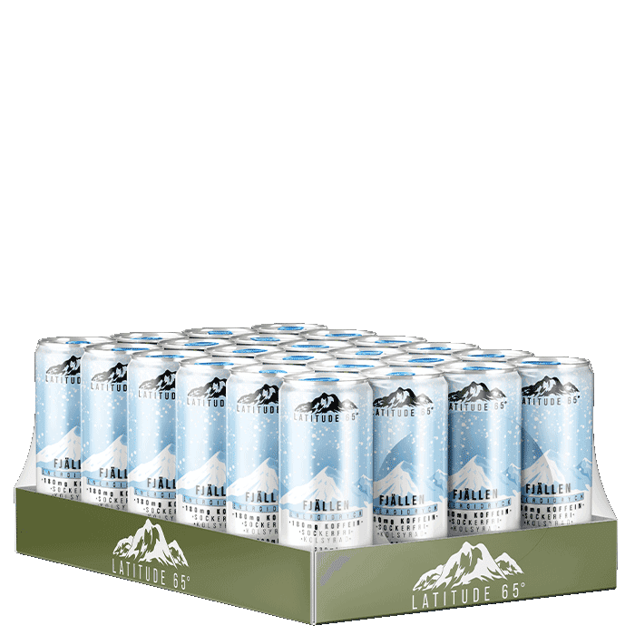24 x Latitude 65 Energidryck 330 ml – från Latitude 65 – 399 kr – hos Bodystore