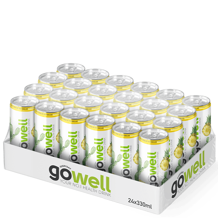 24 x GoWell Funktionsdryck Flak 33 cl – från GoWell – 429 kr – hos Bodystore