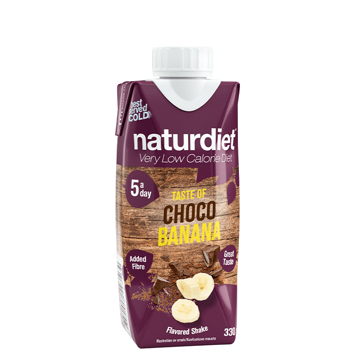 Måltidsersättning Shake Chocobanana 330 ml – från Naturdiet – 29 kr – hos Bodystore