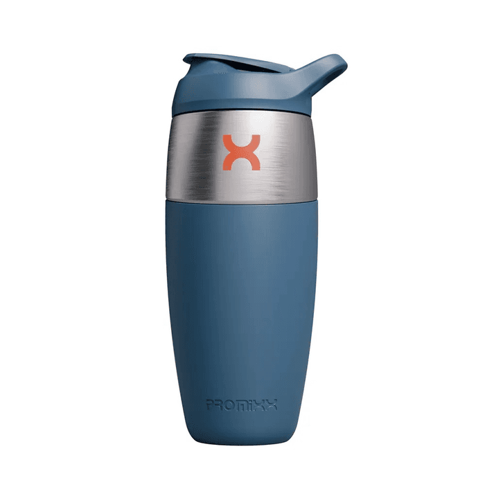 Pursuit Shaker Steel 950ml Blå – från ProMixx – 239 kr – hos Bodystore