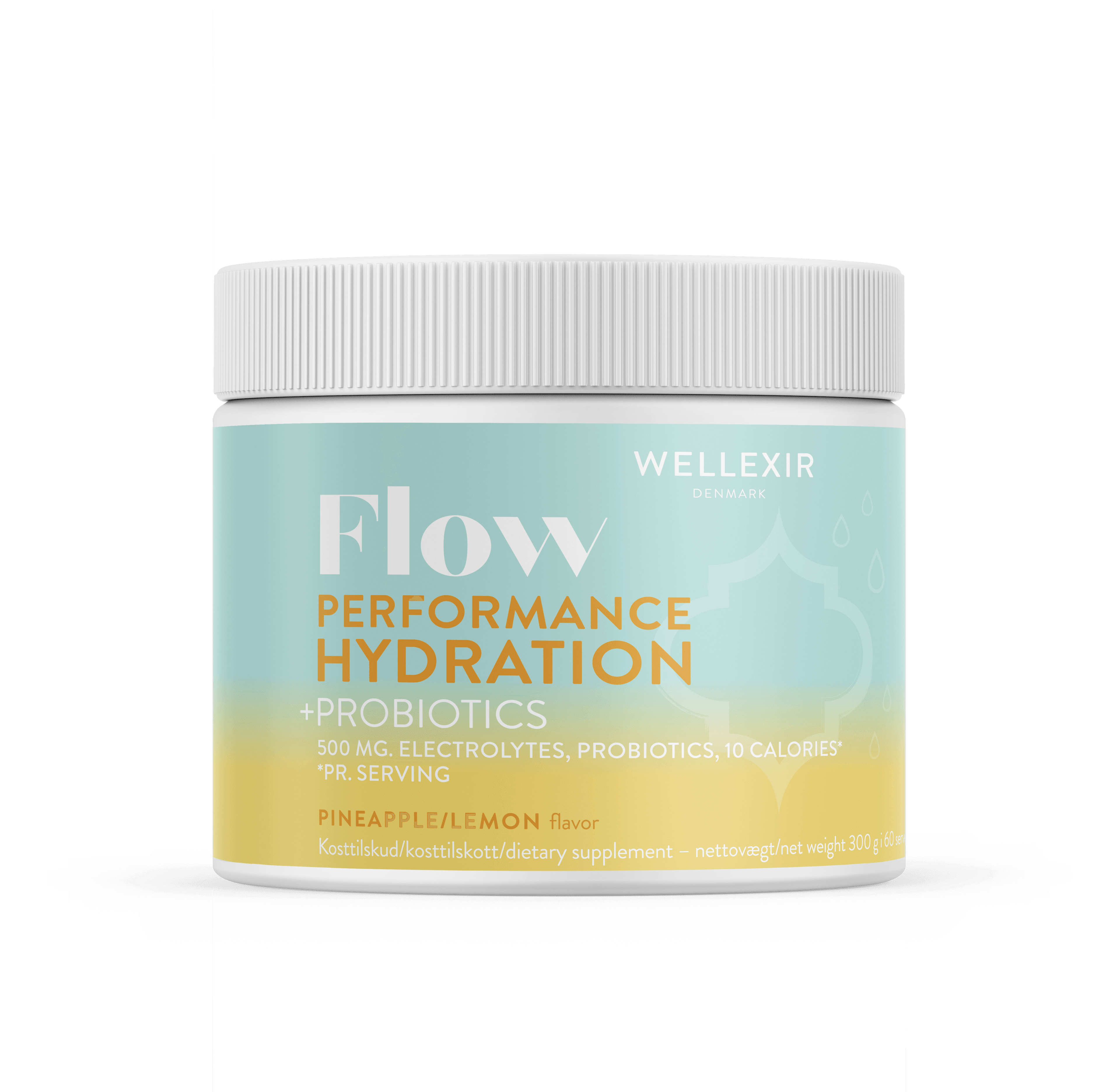 Flow Hydration Dryck Ananas Citron 300 g – från Wellexir – 265 kr – hos Bodystore