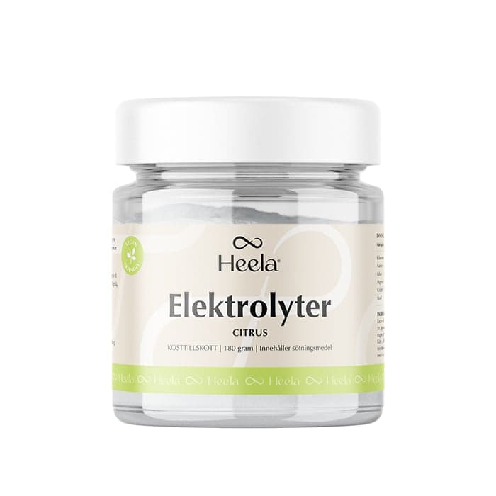 Elektrolyter Citrus 180g – från Heela – 195 kr – hos Bodystore
