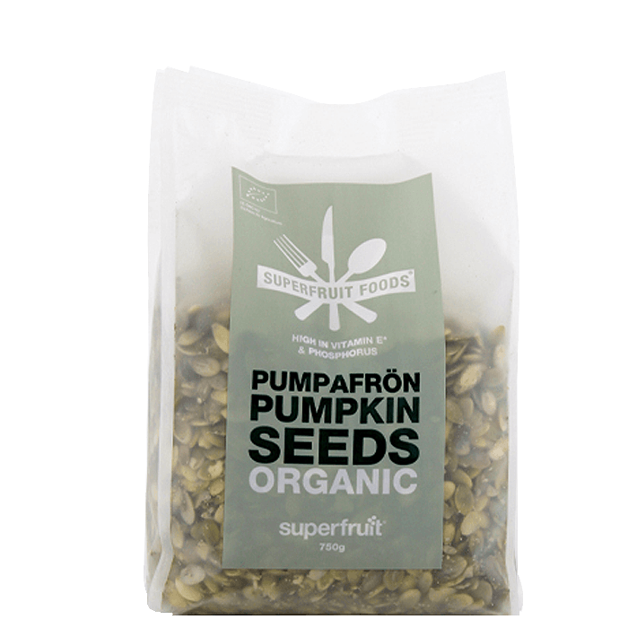 Pumpafrön Naturella 750 g – från Superfruit Foods – 169 kr – hos Bodystore