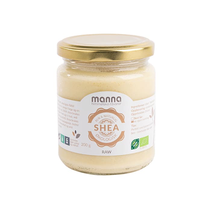Sheasmör 200 g – från Manna – 99 kr – hos Bodystore