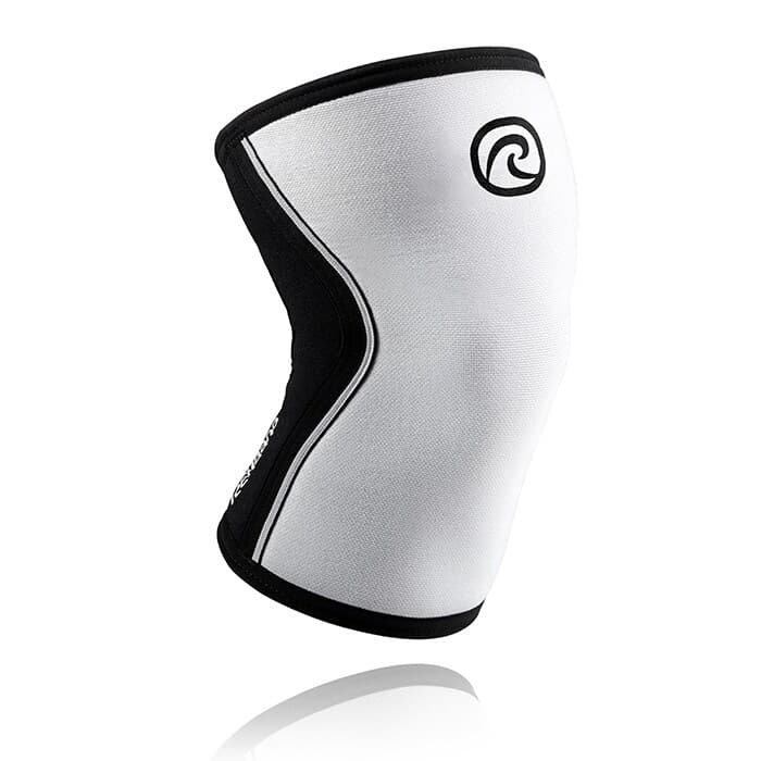 RX Knäskydd 7mm Vit/Svart – från Rehband – 499 kr – hos Bodystore