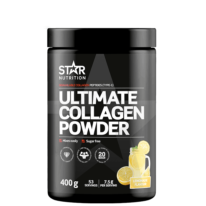 Ultimate Collagen Powder Kollagenpeptider 400 g – från Star Nutrition – 199 kr – hos Bodystore