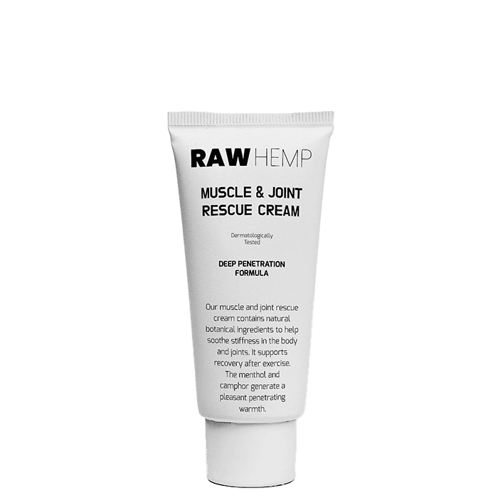 Raw Hemp CBD Muscle & Joint Cream, 200 ml – från Raw Hemp – 349 kr – hos Bodystore
