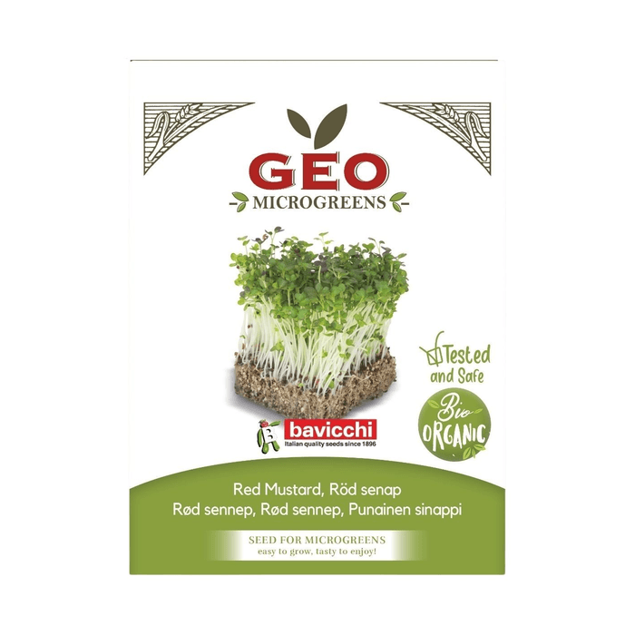 Röd Senap Microgreens Ekologisk 15g – från GEO – 30 kr – hos Bodystore