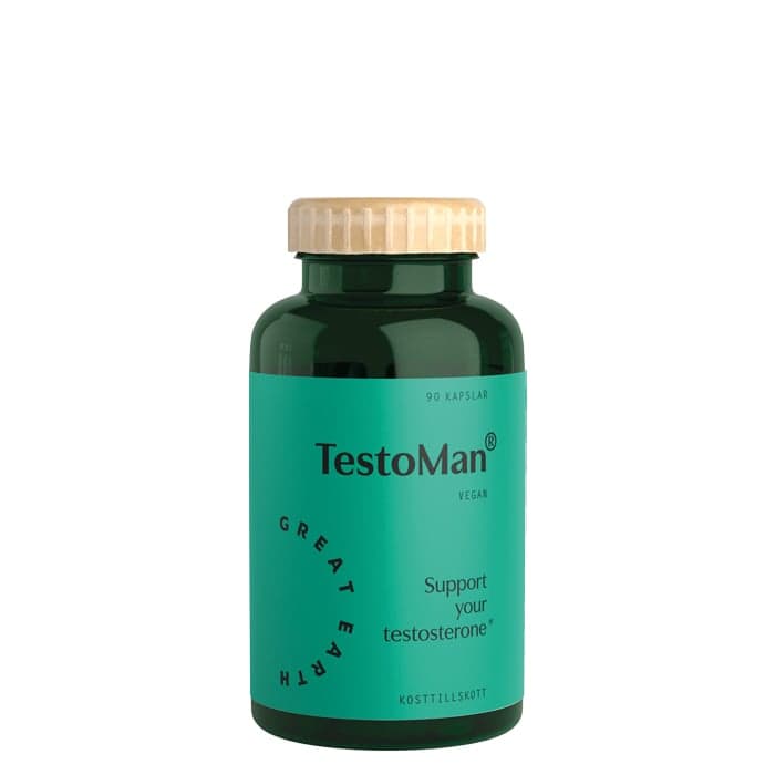 TestoMan 90 kapslar – från Great Earth – 239 kr – hos Bodystore