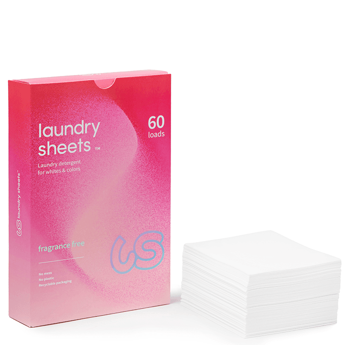 Tvättmedelark Parfymfritt 60-Pack – från Laundry Sheets – 149 kr – hos Bodystore
