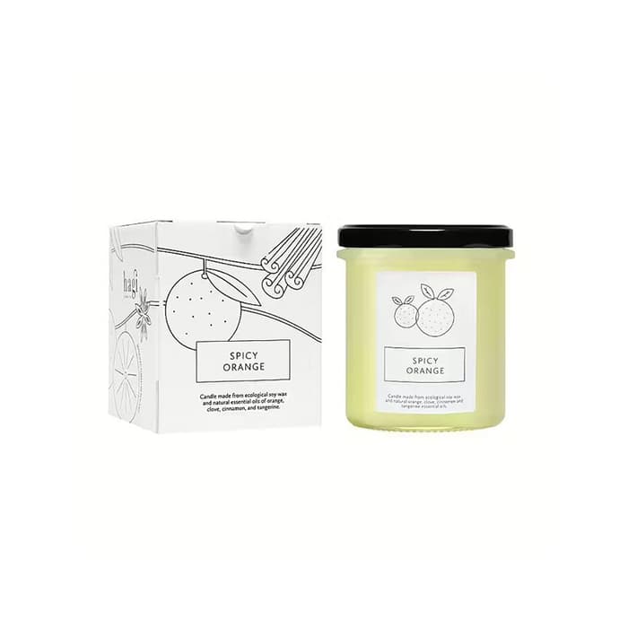 Sojavaxljus Spicy Orange 230 g – från Hagi – 244 kr – hos Bodystore