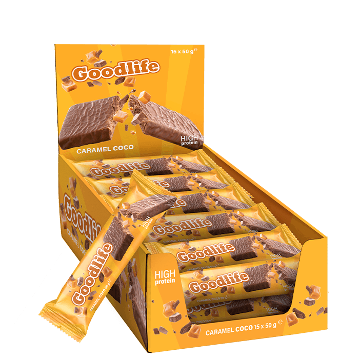 15 x Proteinbar 50 g – från Goodlife – 229 kr – hos Bodystore