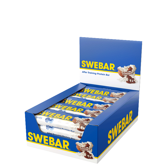 15 x Swebar 55 g Cocos från Dalblads – köp hos Bodystore