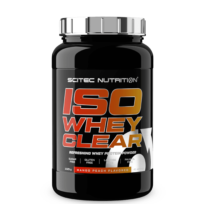 Iso Clear Whey Vassleproteinisolat 1025 g – från Scitec Nutrition – 699 kr – hos Bodystore