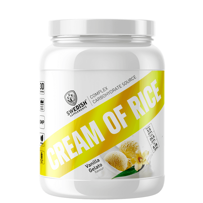 Cream Of Rice Rismjöl 1000 g – från Swedish Supplements – 239 kr – hos Bodystore