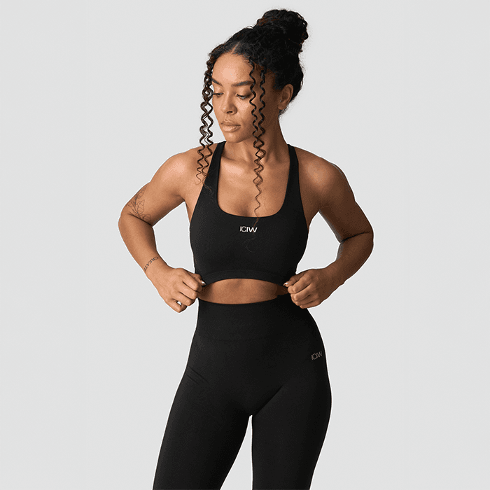 Smooth Seamless Sport-bh Svart – från ICANIWILL – 449 kr – hos Bodystore