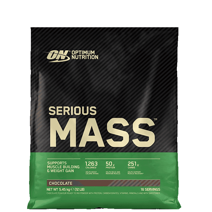 Serious Mass Gainer 5,45 kg – från Optimum Nutrition – 879 kr – hos Bodystore