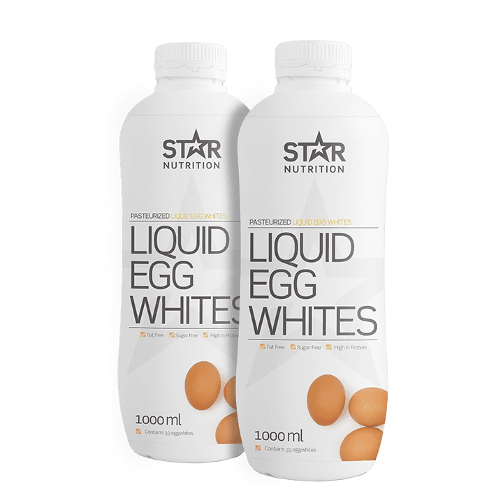 2 x Flytande äggvita, 1000 ml – från Star Nutrition – 139 kr – hos Bodystore